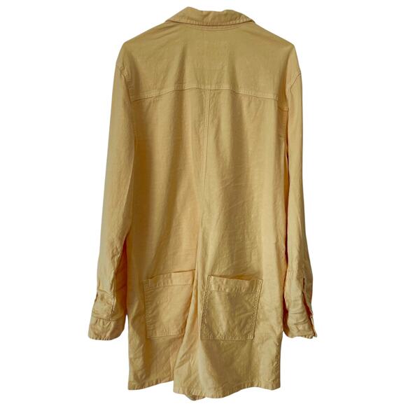 Frank and Eileen Romper Ireland Long Sleeve Playsuit Yellow Sunshine Size XL - Picture 7 of 7